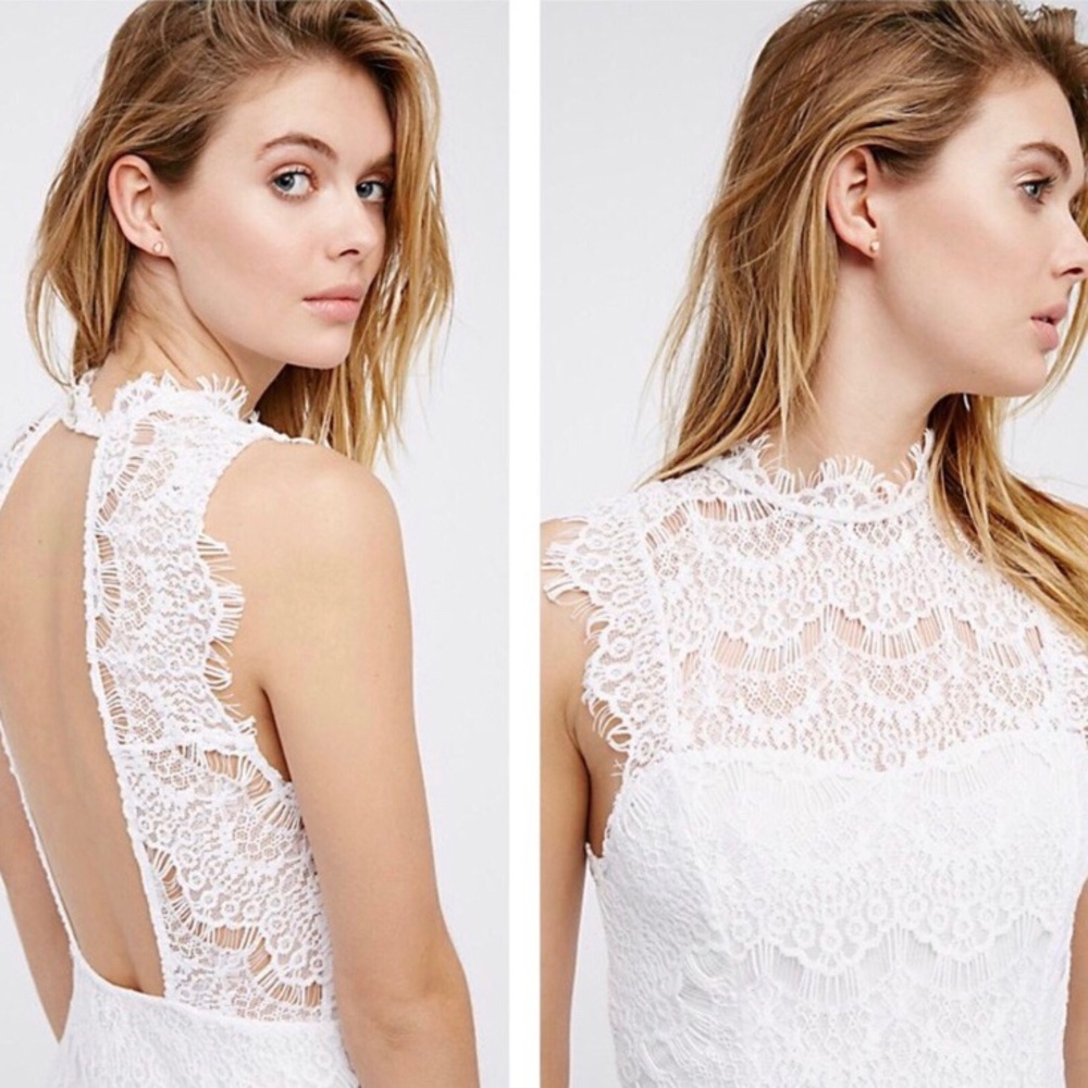 Free People white daydream mini dress NWT - Picture 2 of 8